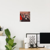 Button des Schwanzes Donkey Poster (Heimbüro)