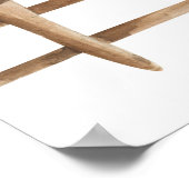 Button des Schwanzes Kuh Farm Tiere Boy Birthday P Poster (Ecke)