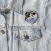 Button des sibirischen Schlittenhunds (Beispiel)