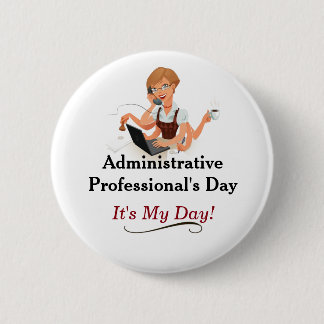 Button des Verwaltungsfachmannes Tages!