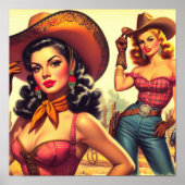 Button des Westerns Poster (Vorne)