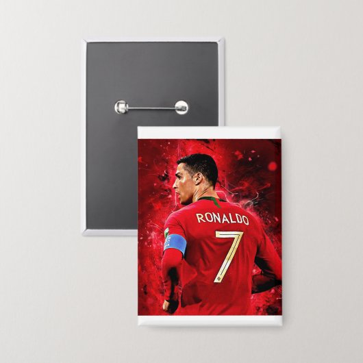 button designed for CR7 fan. (Vorderseite/Rückseite)