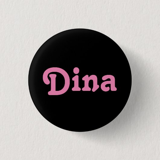 Button Dina (Vorderseite)