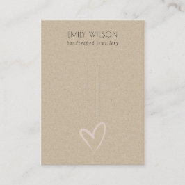 Button-Display für einfache Kraft-Blush-Hörfesseln Visitenkarte