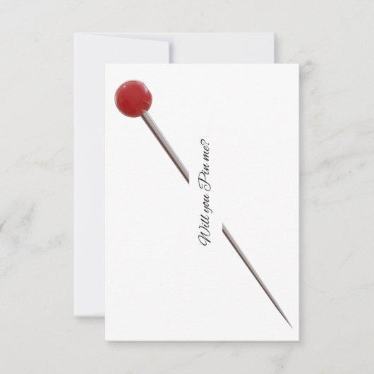 Button du mich? dankeskarte (Vorderseite)