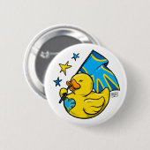 Button Duck with Deafflag Design (Vorne & Hinten)