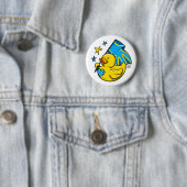 Button Duck with Deafflag Design (Beispiel)