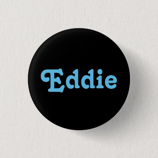 Button Eddie (Vorderseite)