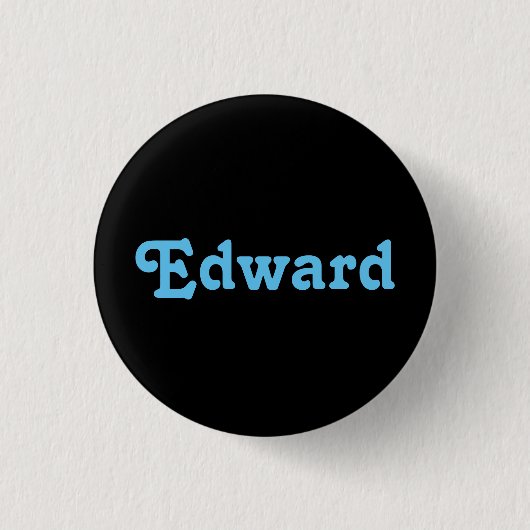 Button Edward (Vorderseite)