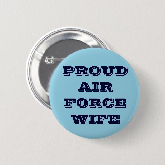 Button-Ehefrau der Luftwaffe Button (Vorne & Hinten)