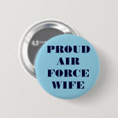 Button-Ehefrau der Luftwaffe Button (Vorne & Hinten)