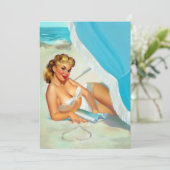 Button Einladung (Stehend Vorderseite)