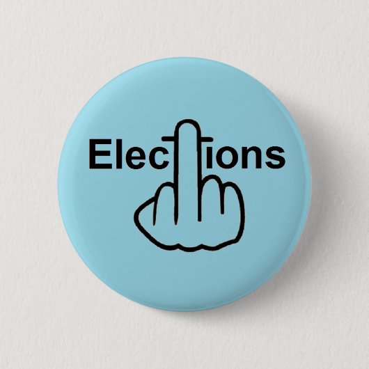 Button Elections Gedreht (Vorderseite)