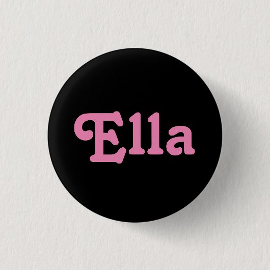 Button Ella (Vorderseite)