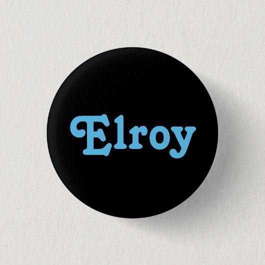 Button Elroy (Vorderseite)