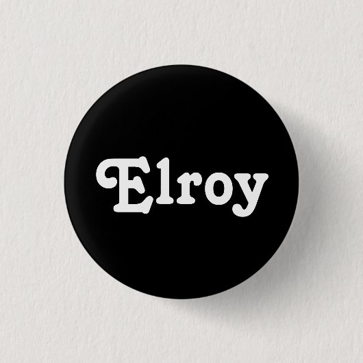 Button Elroy (Vorderseite)