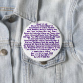 Button-Erinnerung zum Leben unserer heiligen Werte Button (Beispiel)