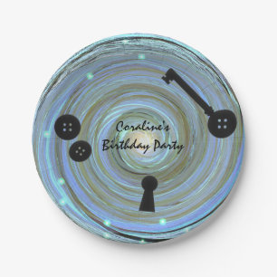 Button Eyes & Skeleton Key Other World Party Pappteller