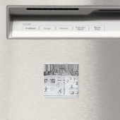 Button Fabrik, Platte 2 aus Band IV Magnet (In Situ (Geschirrspüler))