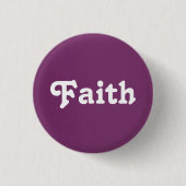 Button Faith (Vorderseite)
