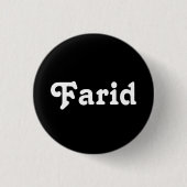 Button Farid (Vorderseite)
