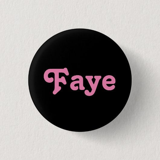 Button Faye (Vorderseite)