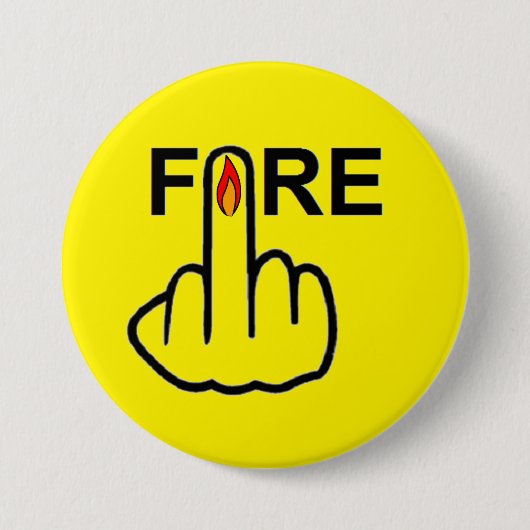 Button Fire Gedreht (Vorderseite)