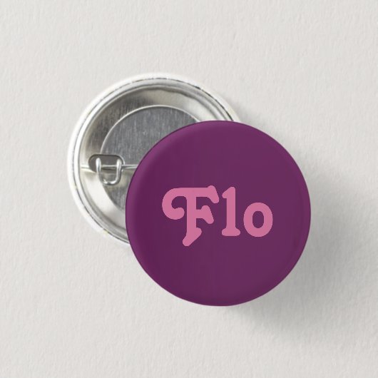 Button Flo (Vorne & Hinten)