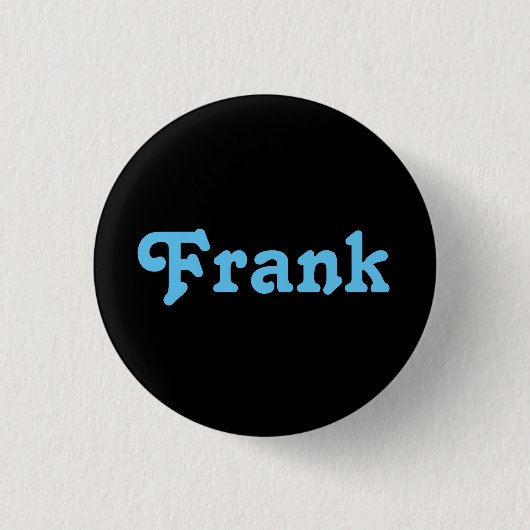 Button-Frank Button (Vorderseite)