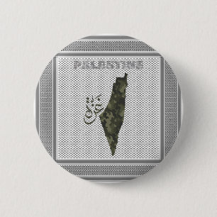 Button 'Freies Palästina' im Design des palästinen
