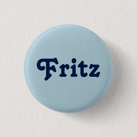 Button Fritz (Vorderseite)