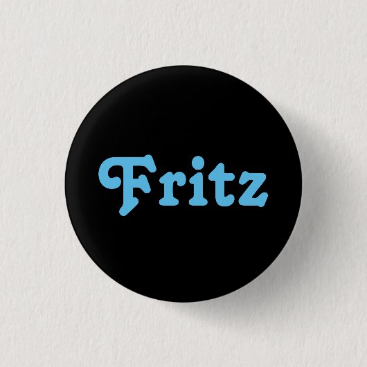 Button Fritz (Vorderseite)