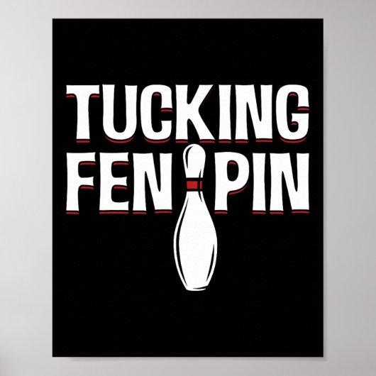 Button für Bowling Poster (Vorne)