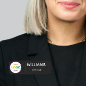 Button für das Abzeichen personalisiert Name