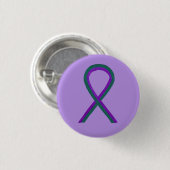 Button für das lila und grüne Bewusstsein (Vorne & Hinten)