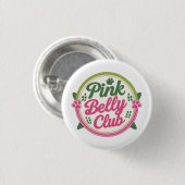 Button für das Logo des Rosa Bauchklubs (Vorne & Hinten)