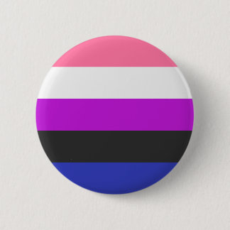 Button für das Quee Flag-Flag- von Genderfluid