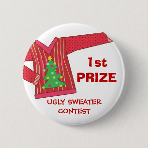 Button für den 1. Preis für den Ugly Sweaters Holi