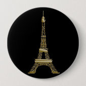 Button für den französischen Black & Gold Eiffel T (Vorderseite)
