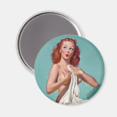 Button für den Rotkopfpatienten Magnet (Vorderseite/Rückseite)