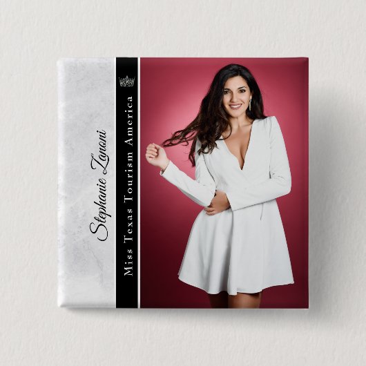 Button für den Sash-Knopf "Marble Ice Pageant" (Vorderseite)