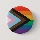 Button für die Flag-Schaltfläche für Regenbogen (Vorderseite)