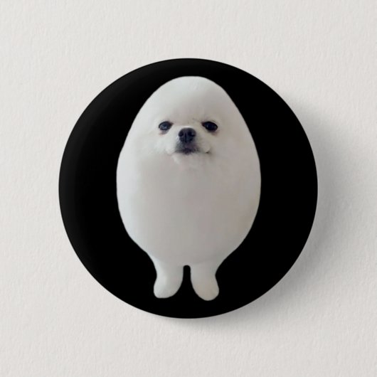 Button für Eierdog Meme (Vorderseite)