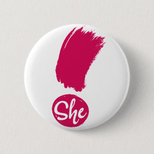 Button für ihre Ausrufung