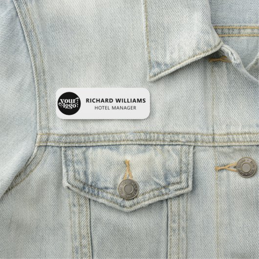 Button für kundenspezifische Angestellte, Magnetic (Beispiel)