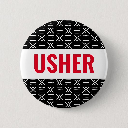 Button für "Usher" oder "Name" auf "African Mud Cl (Vorderseite)