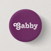 Button Gabby (Vorderseite)