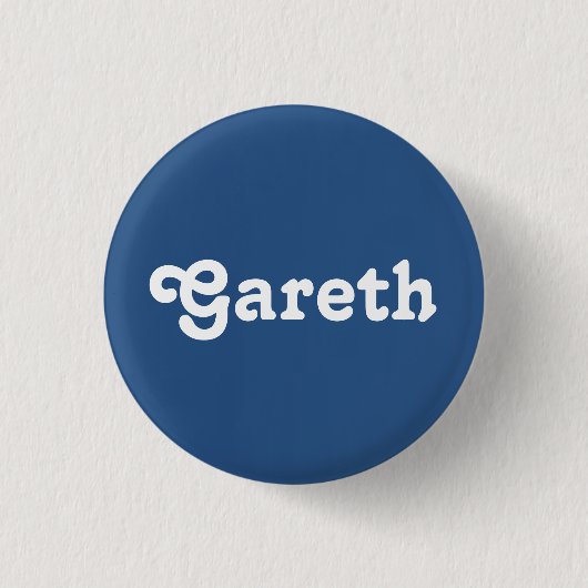 Button Gareth (Vorderseite)