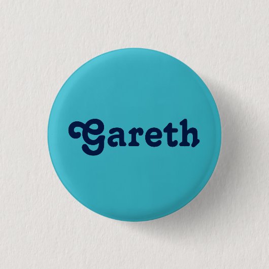 Button Gareth (Vorderseite)