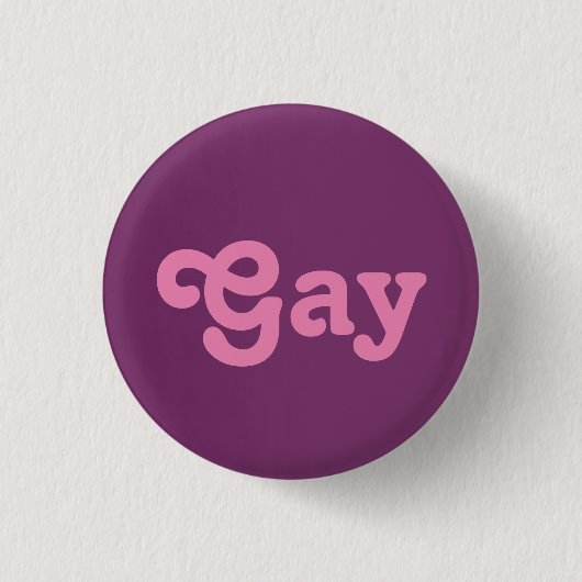 Button Gay (Vorderseite)